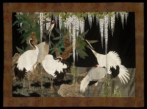 Cranes, cycads, and wisteria, c1905