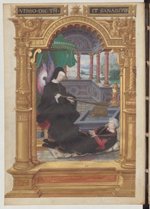 Louise of Savoy holding a rudder, symbol of regency. Frontispiece of the Gestes de Blanche de Castille by Etienne Leblanc.