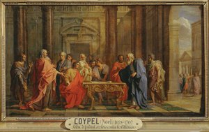 Solon upholds his laws against the objections of the Athenians