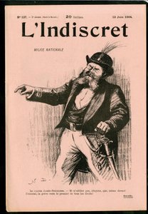 Cover of The Indiscreet, Satirical in B & W