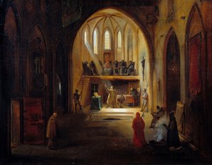 Galileo before the Tribunal of the Inquisition