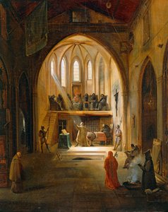 Galileo Galilei before the Court of Inquisition (detail)