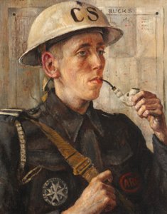 Air Raid Precautions Superintendent McGill by Nora Lucy Mowbray Cundell