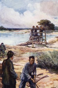 China: A waterwheel by Norman Hardy