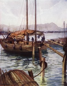 China: Hong Kong harbour by Norman Hardy