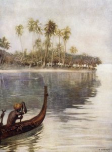 Early Morning, Gavutu, Solomon Islands by Norman Hardy