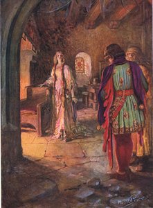 Geraint Had Never Seen So Fair and Sweet a Lady, Illustration from 