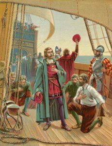 Columbus Discovering America by North American