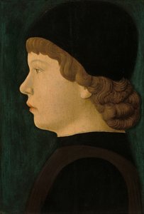 Profile Portrait of a Boy by North Italian 15th Century