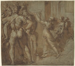 Salome with the Head of St. John the Baptist by Northern Italian 16th Century