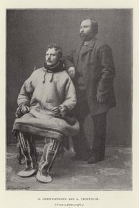 O Christofersen and A Trontheim by Norwegian Photographer