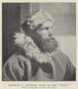 Theodor C Jacobsen, mate of the "Fram" by Norwegian Photographer