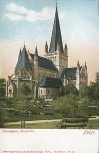 Trondheim Cathedral, Norway by Norwegian Photographer