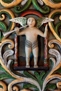 Angel with a Trumpet (detail)