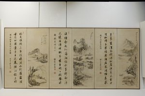 Landscapes in the Manner of Past Chinese Masters