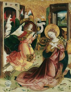 Annunciation to Mary by Oberösterreichischer Maler