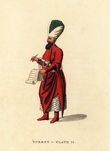 Subaltern officer of the Janissaries, the Ottoman infantry