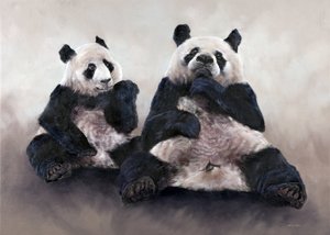 China Bear, Pixiu, 2014 by Odile Kidd