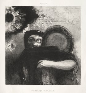 A Strange Juggler by Odilon Redon