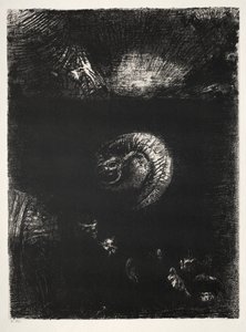 And All Manner of Frightful Creatures Arise by Odilon Redon
