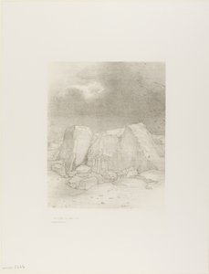 And He Discerns an Arid, Knoll-Covered Plain, plate 7 of 24
