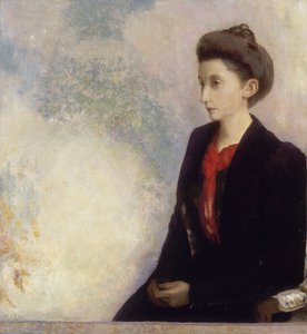 Baroness Robert de Domecy by Odilon Redon