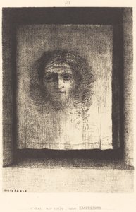 It was a Veil, an Imprint by Odilon Redon