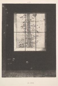 Day, from the series, Dreams, plate VI, 1891 by Odilon Redon