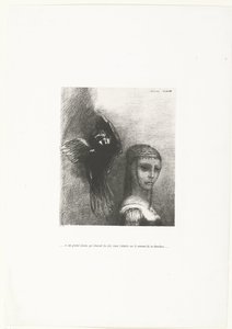 And a Great Bird, Descending from the Sky, Alights on the Crown of Her Hair (...et un grand oiseau, qui descend du ciel, vient s