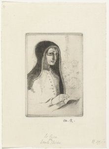 The Book (Sainte-Thérèse) by Odilon Redon