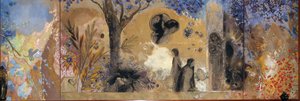 The Night, 1910-1911 by Odilon Redon