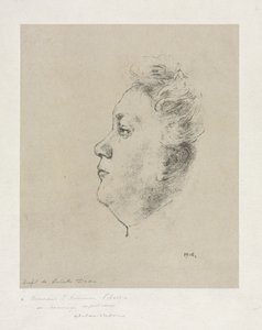 Mlle. Juliette Dodu, 1904 by Odilon Redon