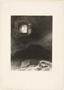 Precarious Glimmering, a Head Suspended from Infinity, plate 3 of 6