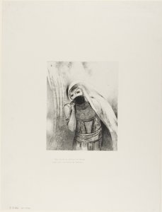 She Draws From Her Bosom a Sponge, Perfectly Black, and Covers it With Kisses (plate 8 of 24)