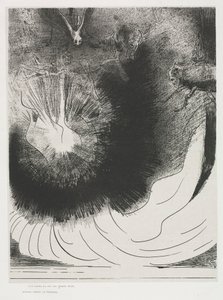 The Apocalypse of Saint John: And There Fell a Great Star from Heaven, Burning... by Odilon Redon