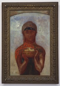 The Cup of Mystery, or Sibyl by Odilon Redon