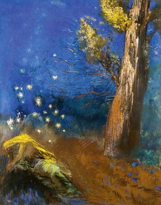 The Death of Buddha by Odilon Redon