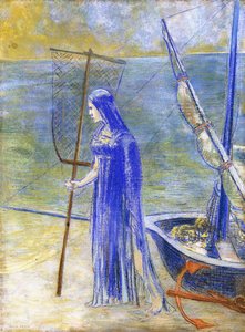The Fisherwoman by Odilon Redon