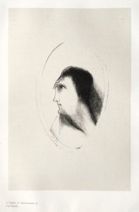 The Haunted House: The Width and Flatness of the Frontal Bone by Odilon Redon