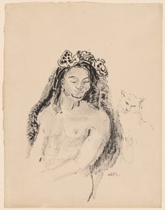 The Queen of Sheba by Odilon Redon