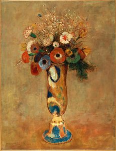 Vase of Flowers by Odilon Redon