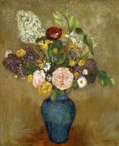 Vase of Flowers by Odilon Redon