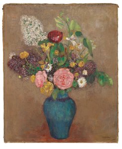 Vase of Flowers by Odilon Redon