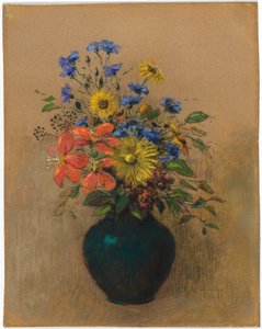Wildflowers by Odilon Redon
