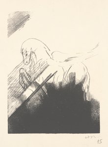 Winged Horse by Odilon Redon