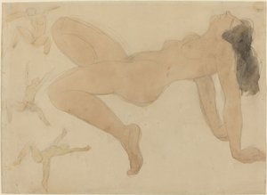Studies of Nude Dancers