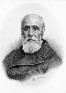 Portrait of Giovanni Ruffini, Italian Poet and Patriot