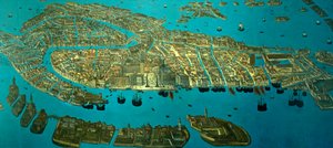 Plan of Venice by Odoardo Fialetti