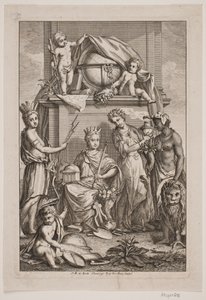 Allegory of the Four Continents by Odvardt Helmoldt de Lode