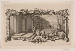 Vignette for "Thurah: Hafnia Hodierna" by Odvardt Helmoldt de Lode